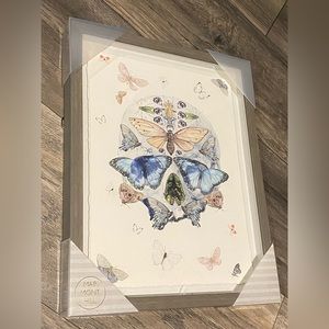 Butterfly/Skull Picture Frame